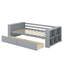 Lit de jour avec tablettes et tiroirs-859694429