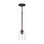 Luminaire suspendu cylindrique à 1 lumière Babson-25987290