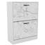 Drawer Flip Down Shoe Storage Free Standing Cabinet For Hallway-122852331-123056911