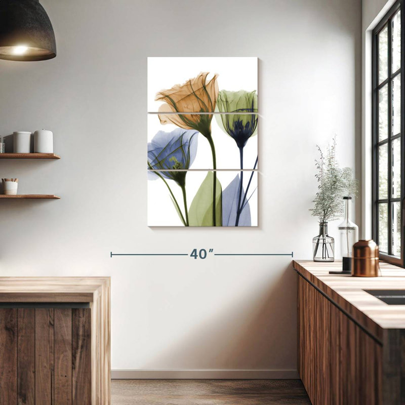 Harnek Gentian Buddies, 38" H x 24" W