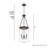 Devon Park 3 - Light Cylinder Pendant-63338236