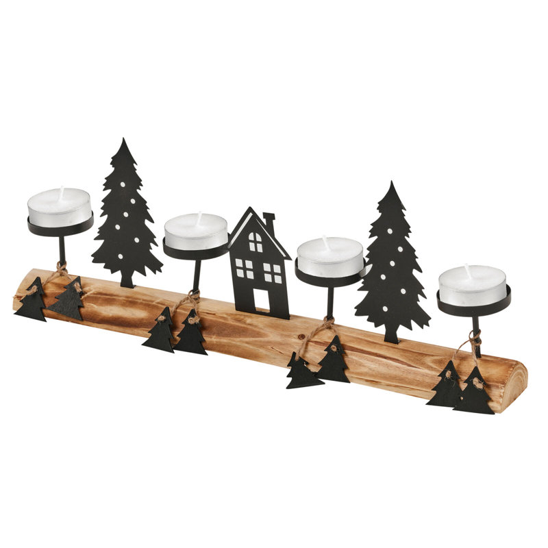 Metal Tabletop Candelabra
