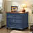 Bleu/brun