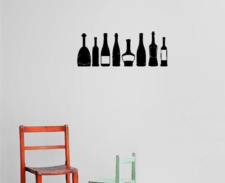 Food & Beverage Non-Wall Damaging Wall Decal