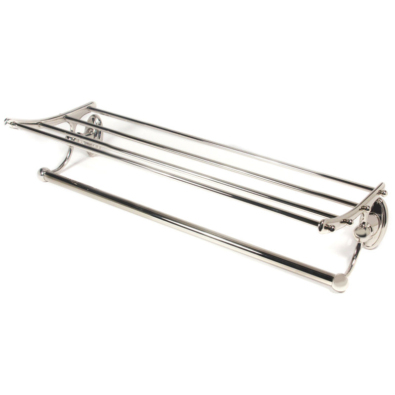 Tablette murale Classic Traditional, Nickel poli