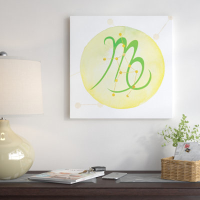 Illumination Of Virgo With Constellation by 5by5collective - Print