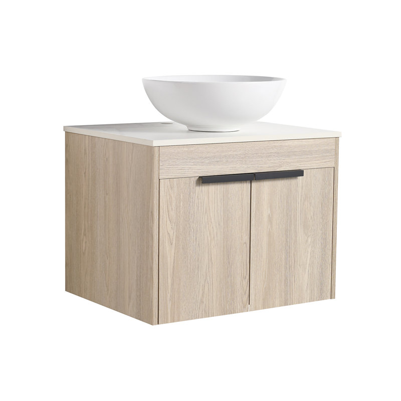  Meuble-lavabo mural avec lavabo, 24"