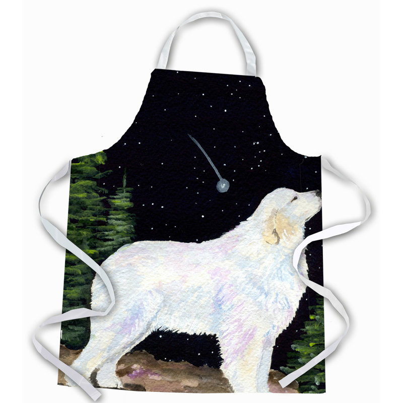 No Pattern Bib Apron