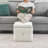 Cube Boucle Upholstered Storage Ottoman-1474341451