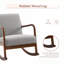 Fauteuil à bascule HOMcom