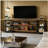 Media Entertainment Center,Industrial TV Stand,Storage Display