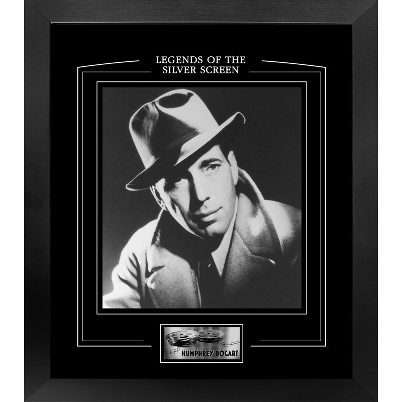 Humphrey Bogart, reproduction de photo encadrée