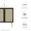Base de meuble-lavabo simple 29,5 po Modway-93812002