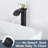 Waterfall Single Handle Tall Bathroom Faucet With Pop Up Drain-121781446