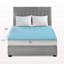 Surmatelas réversible hypoallergénique toutes saisons 1,5 po-1200641737