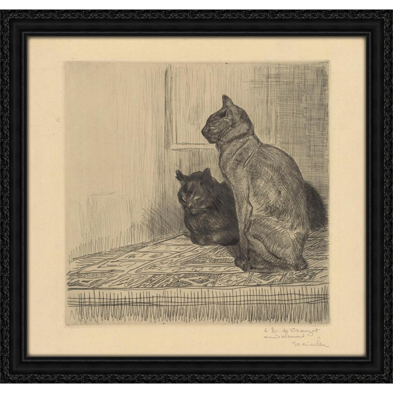 Deux chats cÃ´te Ã  cÃ´te