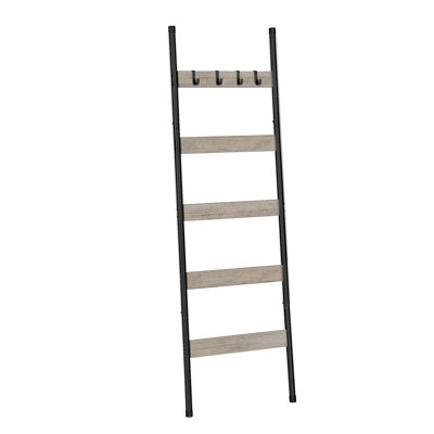 5-Tier Towel Rack Blanket Ladder