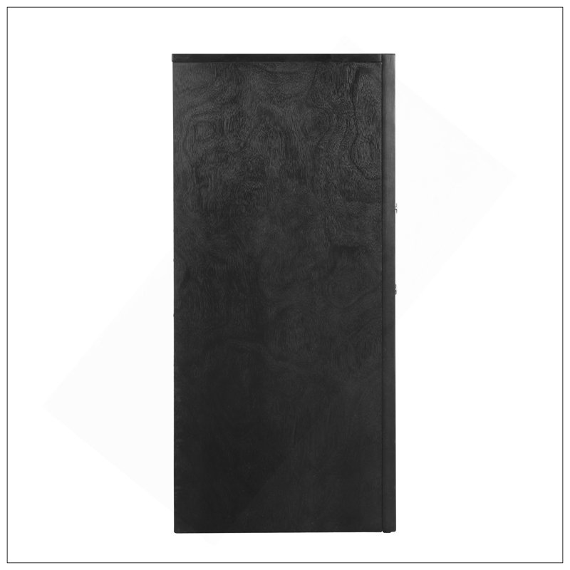 Commode média Marilla 2, noir, Noir