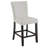 Ebian Upholstered Counter Stool with Solid Wood Frame-801863578