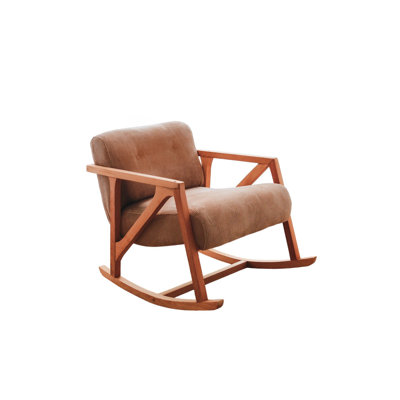 Bina Velvet Swivel Wingback Chair
