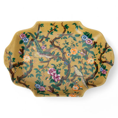 Plateau en porcelaine Beau Jardin