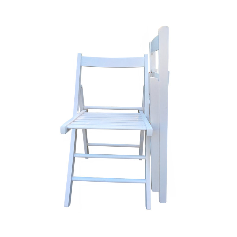 Chaise pliante - 2 / S, style pliable - Blanc
