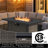 8-Person Aluminum & Iron Outdoor Lounge Set with Plush Cushions and Convertible Fire Pit Table-43290880-43290883