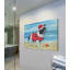 Santa At The Beach by Eyre Tarney - Wrapped Canvas Painting-420367669