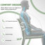Chaise de salle à manger d'extérieur empilable, chaise d'appoint de patio en plastique sans accoudoirs toutes saisons sans assemblage pour le jardin, la cour arrière et le balcon-133347396