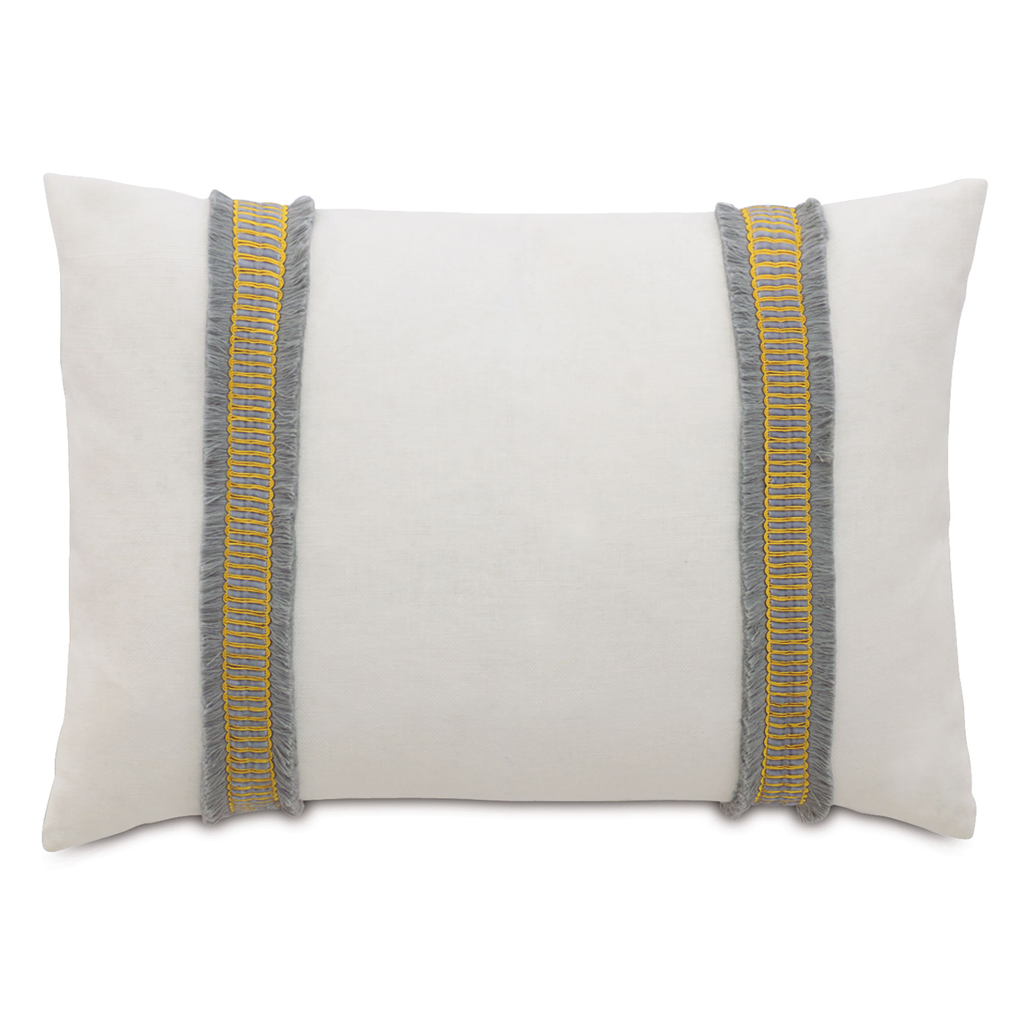 Magnolia Striped Lumbar Pillow & Insert Eastern Accents