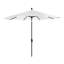 Parasol de marché Broadmeade octogonal Sunbrella-2097196938