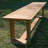Solid Wood Teak Outdoor Bench