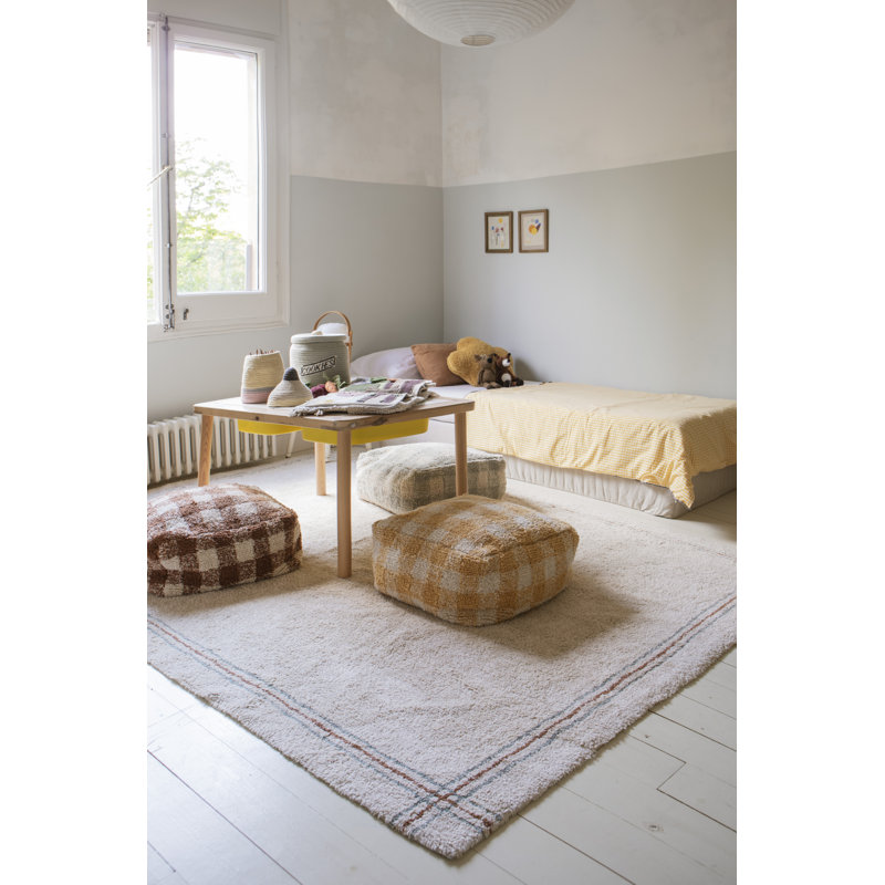 Washable Rug Cuisine Natural, Rectangle 5'7" x 7'10"