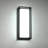 14" Framed Outdoor Dimmable LED Flush Mount Light, Black-69833684-69833682