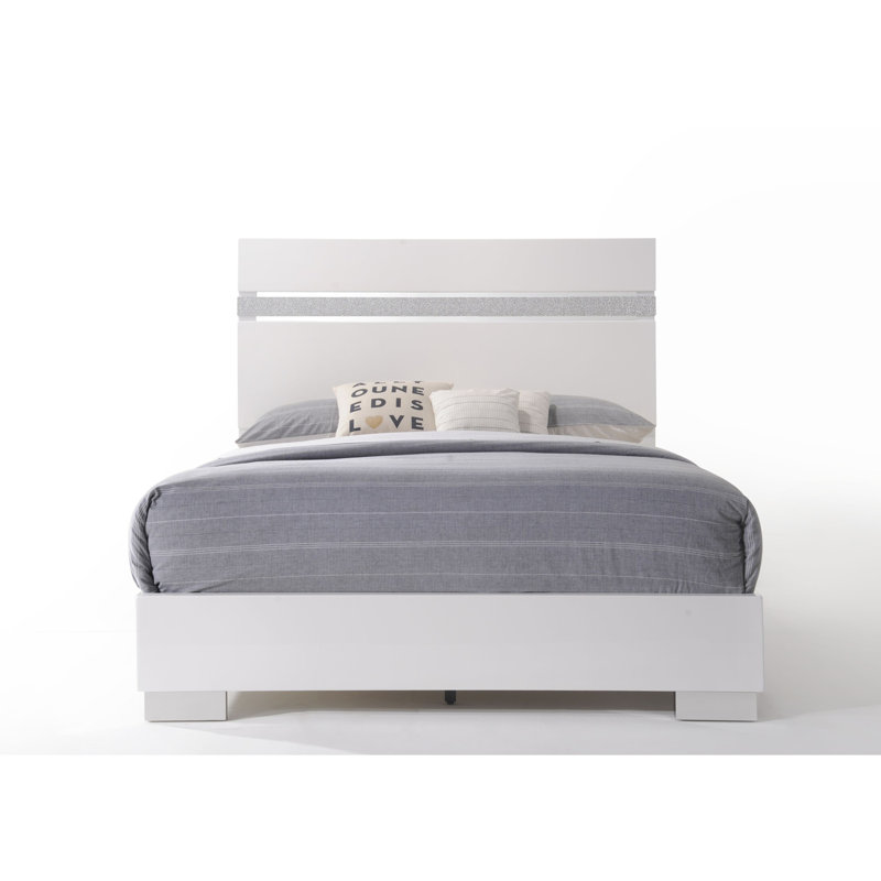 High Gloss Finish Bed