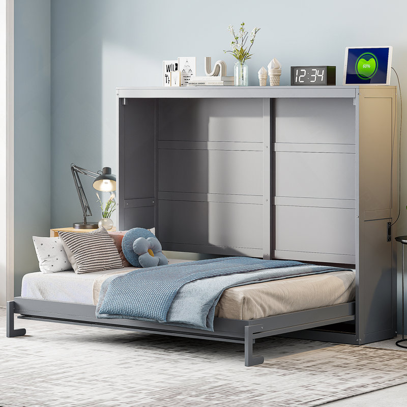 Queen  Size Murphy Bed Wall Bed