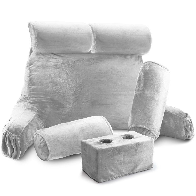 Coussin de dossier , Gris argenté