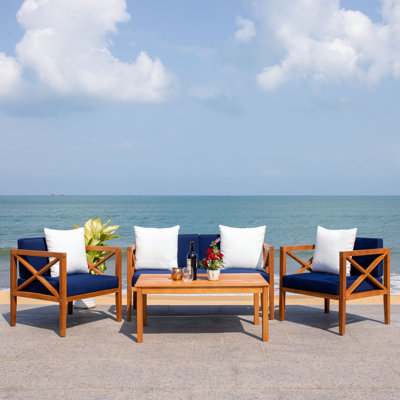 Mondovi 4 Piece Sofa Seating Group by Laurel Foundry Modern Farmhouse