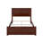  Jeilynn Solid Wood Foundation Bed Frame with Matching Footboard-339714126-339714127
