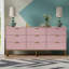 Commode double l 9,1 po à 9 tiroirs-140551386
