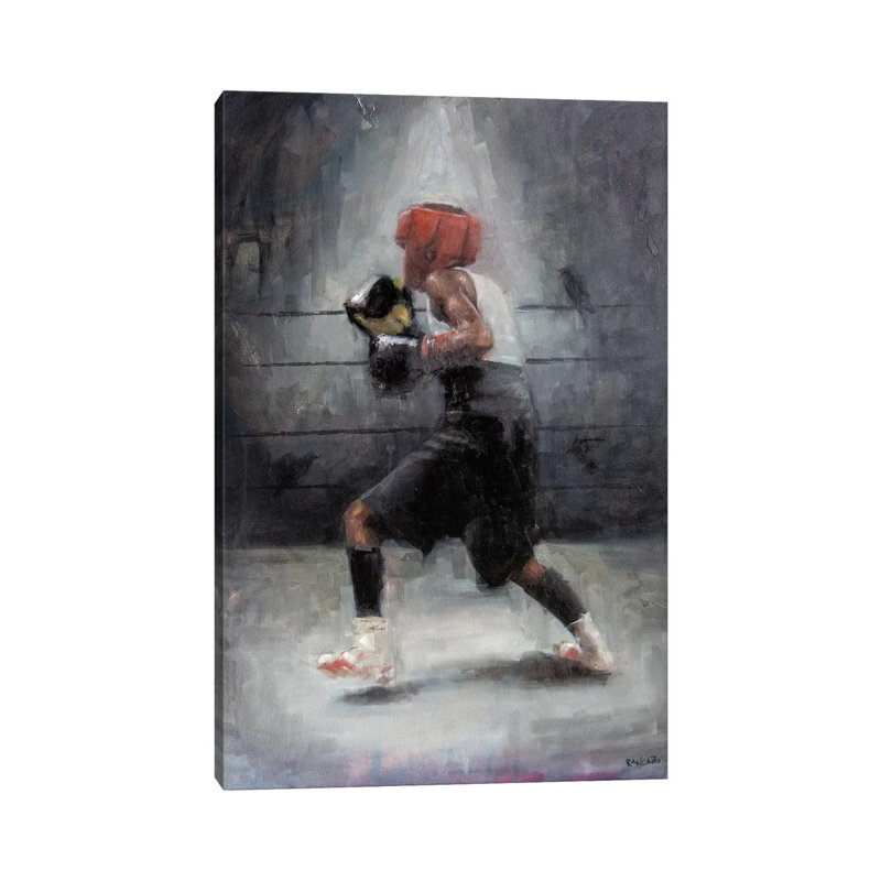 Lines Of Communication by Carlos Antonio Rancaño - Wrapped Canvas Painting, 66.04 cm H x 45.72 cm W x 3.175 cm D