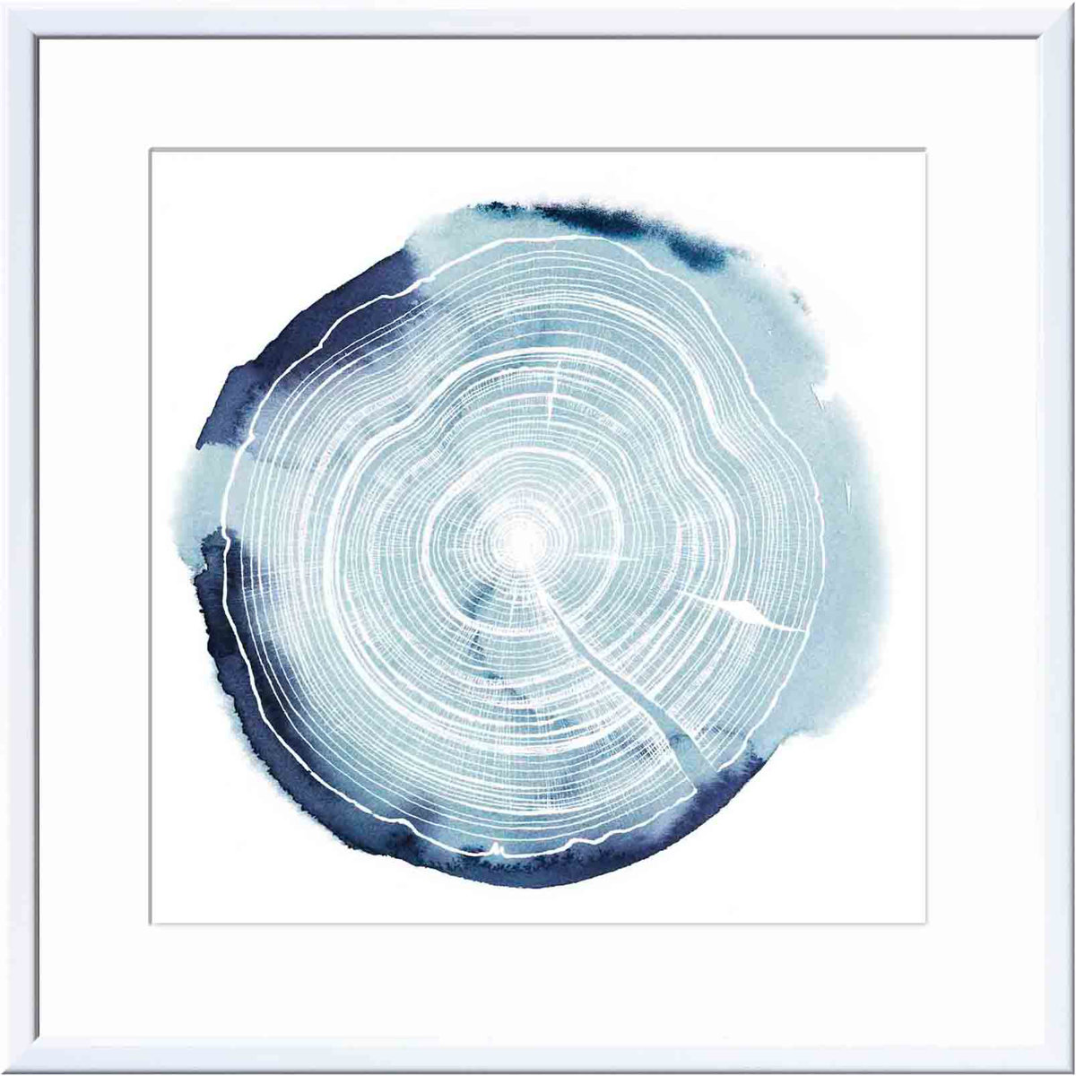 Steelside™ Tree Ring Overlay III by Grace Popp - Picture Frame Painting ...