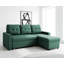 Canapé-lit modulaire convertible en forme de L, mobilier d'appoint élégant, canapé-lit escamotable pour petits espaces et salons, vert bleuté-2059837685