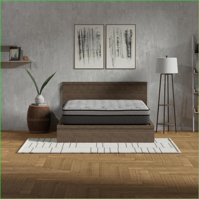 Mattresses, 12 Inch Medium Firm Full Hybrid Mattress with Gel Foam &amp; Pocketed Coils | Foam+Spring | Full