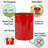 Plastic Cylinder Utensil Crock