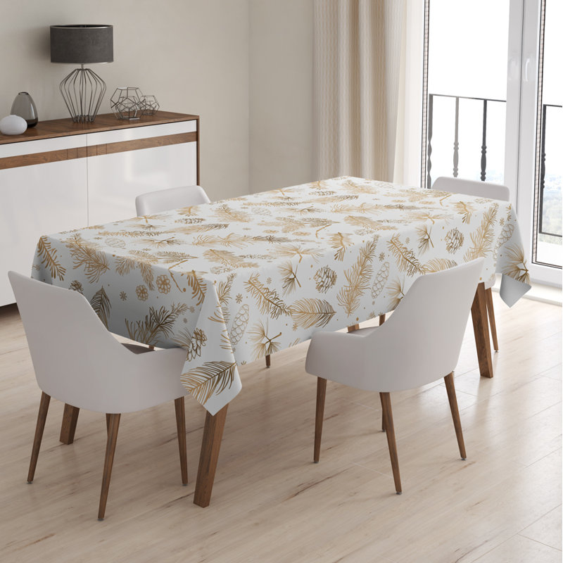 Nappe de Noël abstraits brandonville, L 144 po x l 60 po