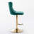 Swivel Velvet Barstools with Adjusatble Seat Height-1880070280-1880070281