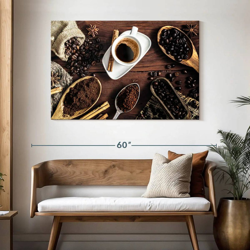 Yarlin Coffee And Spices, 32" H x 48" W