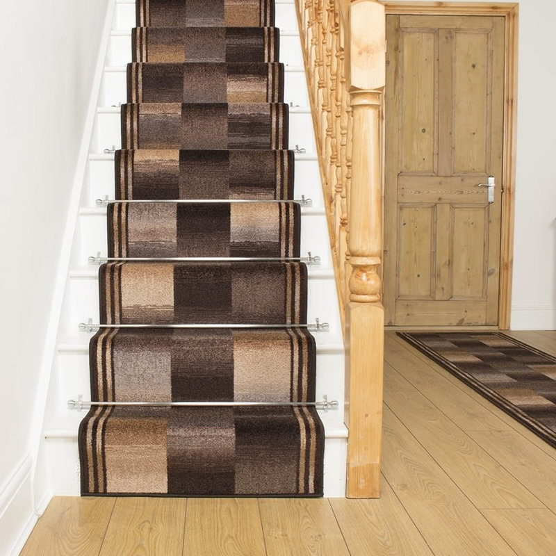 Stair Runner Almeida Ikat Indoor Area Rug, Runner 900cm x 100cm