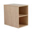 Meuble-lavabo blanc de 48 po, fixation murale, portes à fermeture douce, 2 tablettes de rangement, superbe look avec lavabo, charnières de porte montées, petit style attrayant